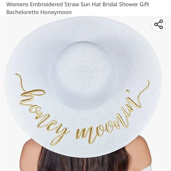 Brand new honeymoonin hat - Picture 1 of 1